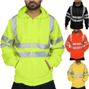 Men’s Reflective Hooded Jacket