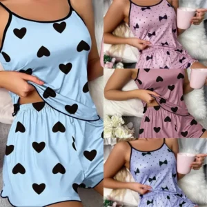 Women’s Ice Silk Pajamas