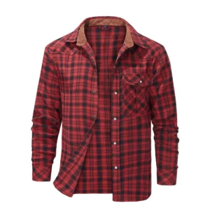 Men’s Plaid Flannel Shirt