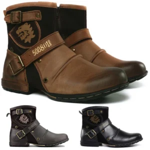 Men’s Vintage Motorcycle Boots